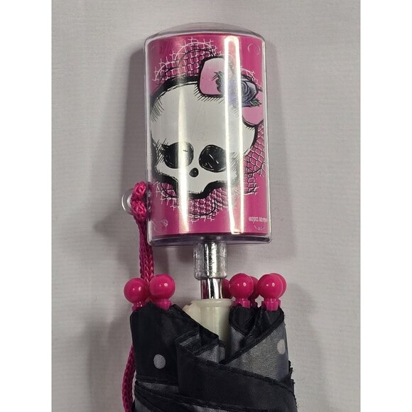 Monster High Umbrella Black Kids/Small Size Adult Mattel Vintage 2013 - Picture 3 of 8